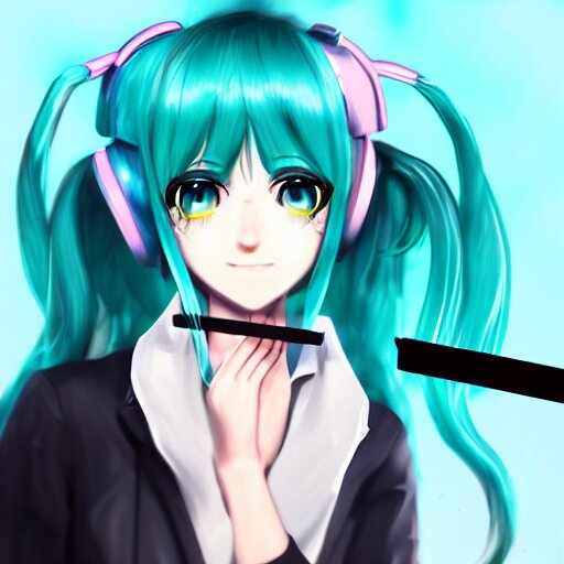 Lexica - Hatsune miku smoking weed, smoke coming out of her mouth ...