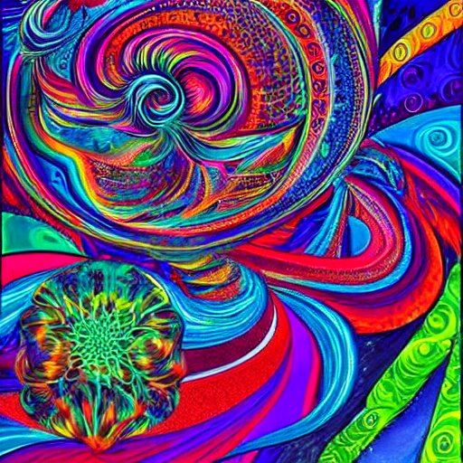 Stunning Psychedelic Artwork Arthub Ai