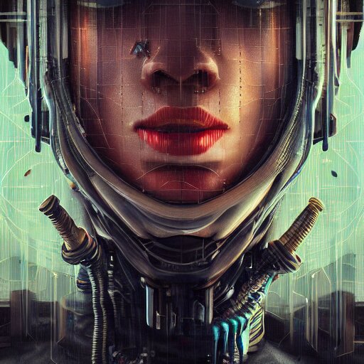 hyperrealistic portrait of a woman monster astronaut, full body portrait, well lit,  intricate abstract. cyberpunk,  intricate artwork, by Tooth Wu, wlop, beeple. octane render,in the style of Jin Kagetsu, James Jean and wlop, highly detailed, sharp focus, intricate concept art, digital painting, ambient lighting, 4k, artstation