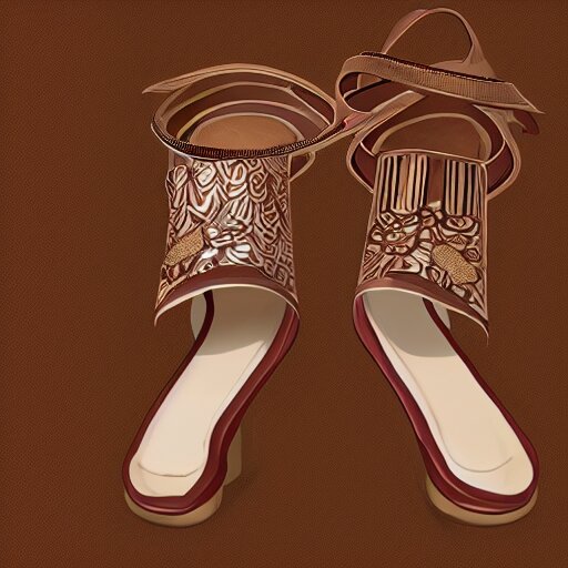 shoes concept design inspired by indonesian traditional houses 