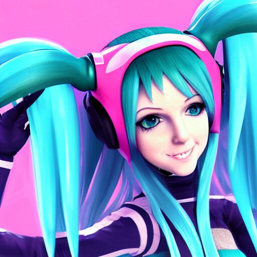 Lexica - Anna kendrick as hatsune miku, artstation