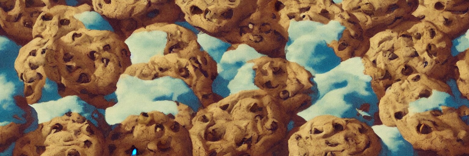 cookies painting magritte