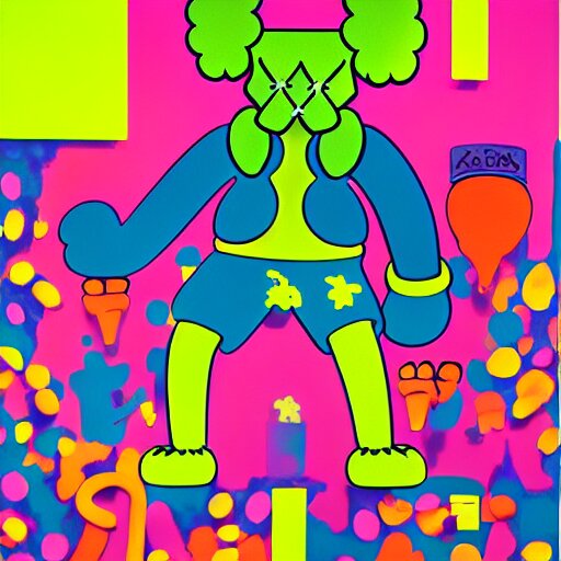 kaws artwork 