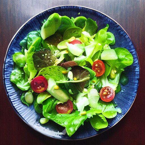 salad made to closely resemble the planet jupiter 