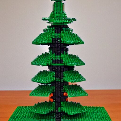 standard lego trees