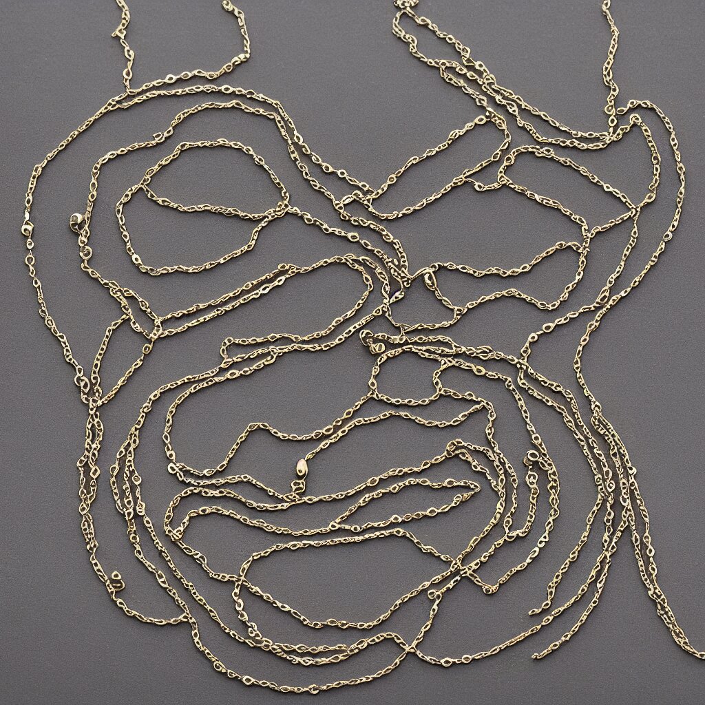 necklace of nine divine, hyper realistic, 