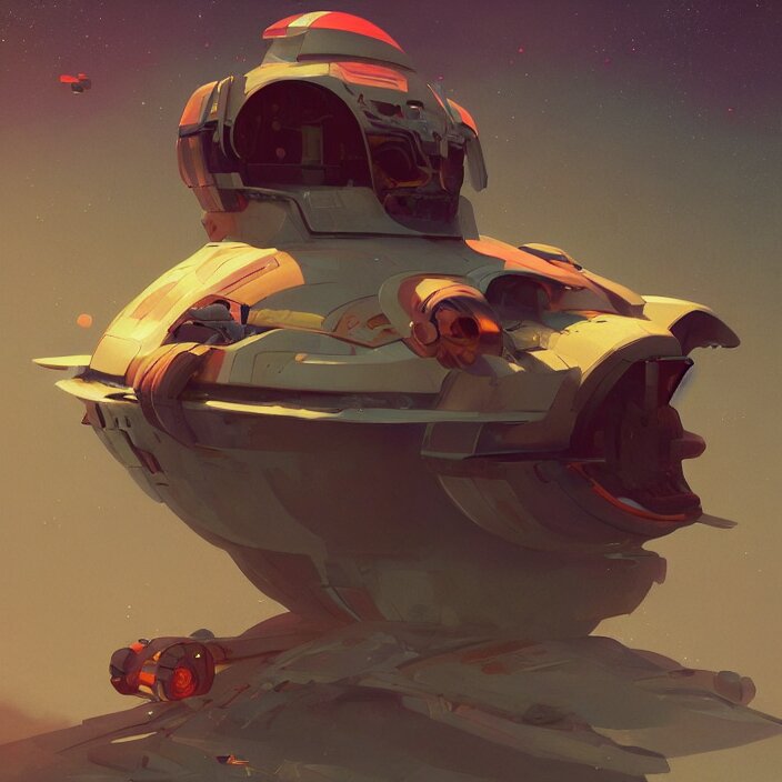 a beautiful portrait painting of an spaceship by sergey kolesov and pascal blanche and greg rutkowski andsachin teng. in style of digital art. colorful comic, symmetry, hyper detailed. octane render. trending on artstation 