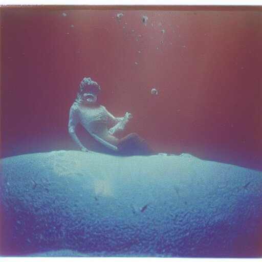 astronaut underwater award winning photo autochrome