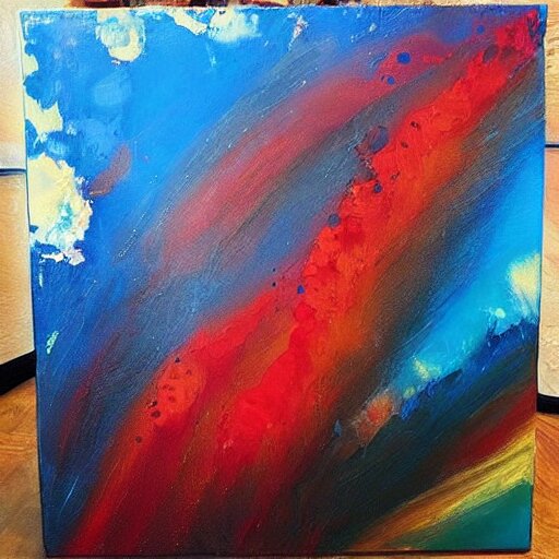 “eruptions oil panting”