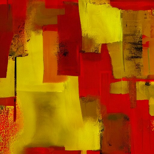 red, yellow, orange, abstract painting, wallpaper pattern 