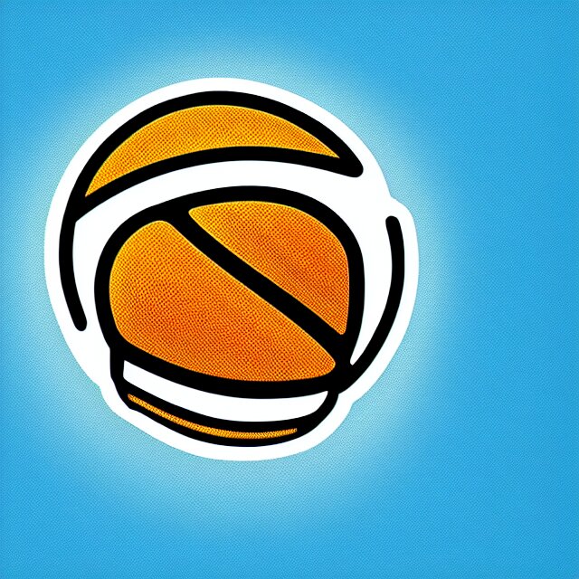 professional clean and smooth digital illustration of !!iconic sports logo!! of (a snail)!basketball!,  UHD, 8K