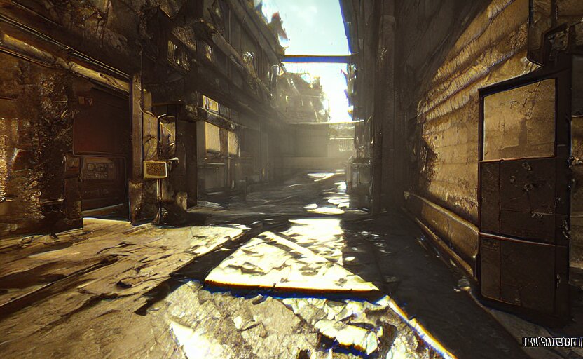 secret entrance to overrun skycraper, background of dying light game 