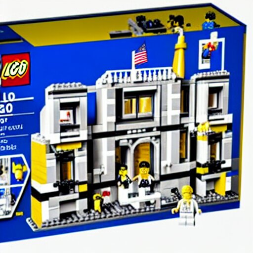 mar - a - lago fbi raid lego set 