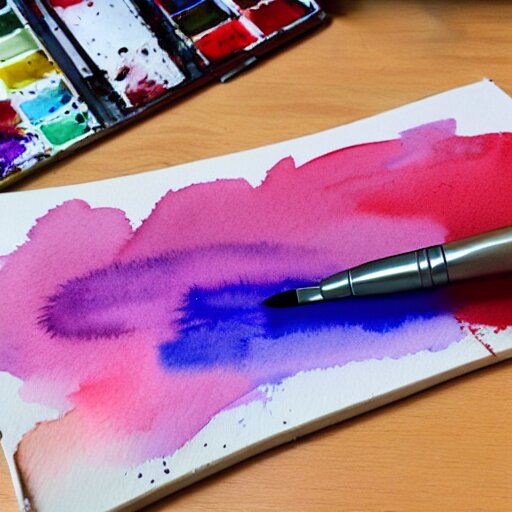 gigantic watercolor brush 