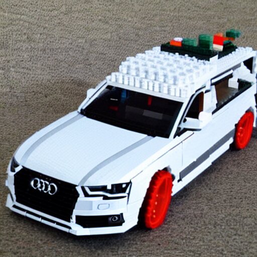 audi a4 lego set