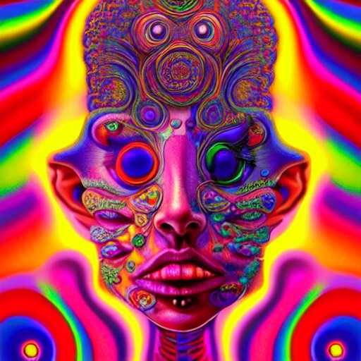 an extremely psychedelic portrait of a cake, surreal, lsd, face, detailed, intricate, elegant, lithe, highly detailed, digital painting, artstation, concept art, smooth, sharp focus, illustration 