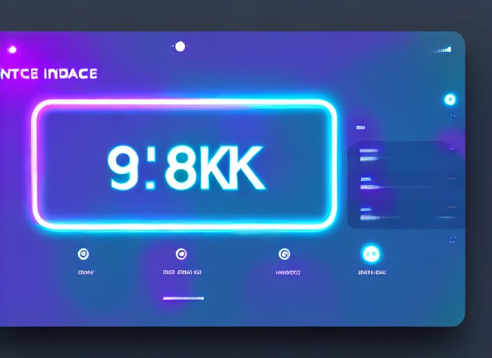 a futuristic interface ui hud, 8 k 