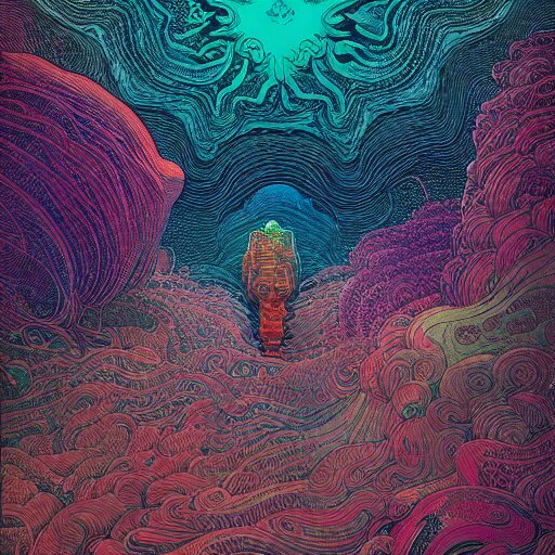 hyperdetailed swirling line art Victo Ngai, Kilian Eng vibrant colors, winning-award masterpiece, fantastically gaudy, aestheticly inspired by beksinski and dan mumford, 4K upscale with Simon Stalenhag work