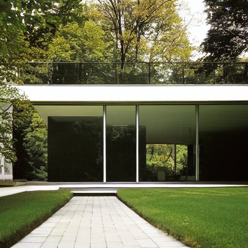 house designed by ludwig mies van der rohe 