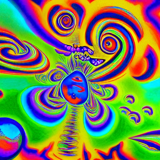 tripping on acid and dmt, surreal 