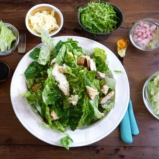 julius caesar as salad 