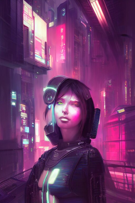 portrait futuristic passionate cyberpunk young female Crusader, in futuristic spotlighting tokyo rooftop cyberpunk night, ssci-fi, fantasy, intricate, very very beautiful, elegant, neon light, highly detailed, digital painting, artstation, concept art, soft light, hdri, smooth, sharp focus, illustration, art by tian zi and craig mullins and WLOP and alphonse mucha