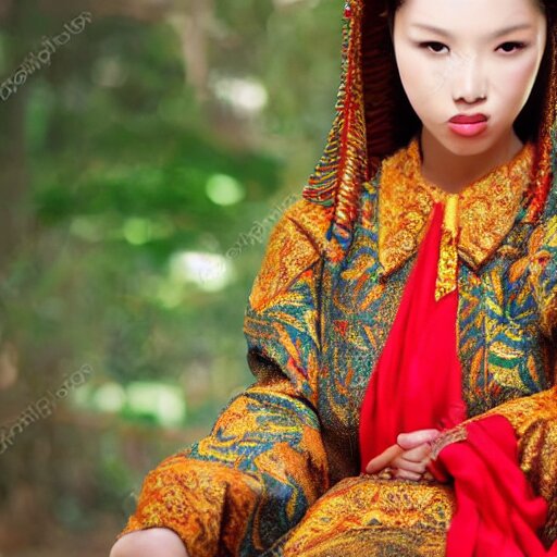 eastern beautiful woman 