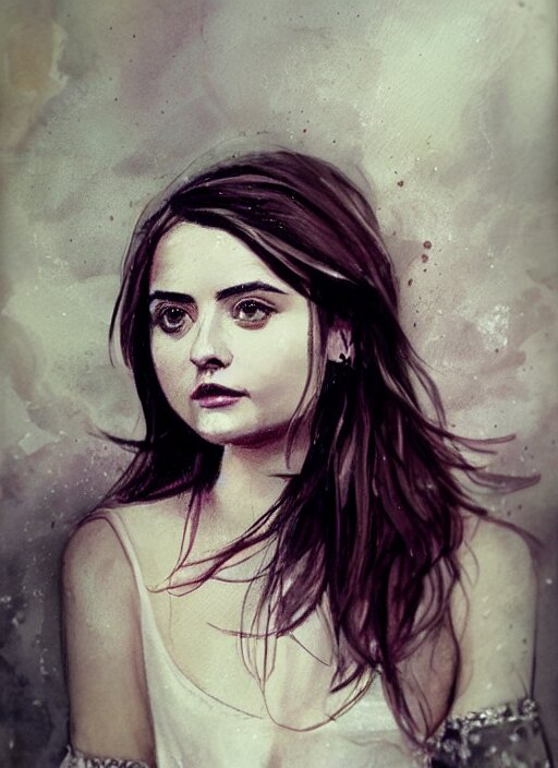 jenna coleman by agnes cecile 