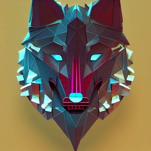 a a robotic wolf smoking a cigarette vibrant lighting, elegant, highly detailed, smooth, sharp focus, illustration, beautiful, geometric, trending on artstation, full body, cinematic, artwork by borovikovsky 