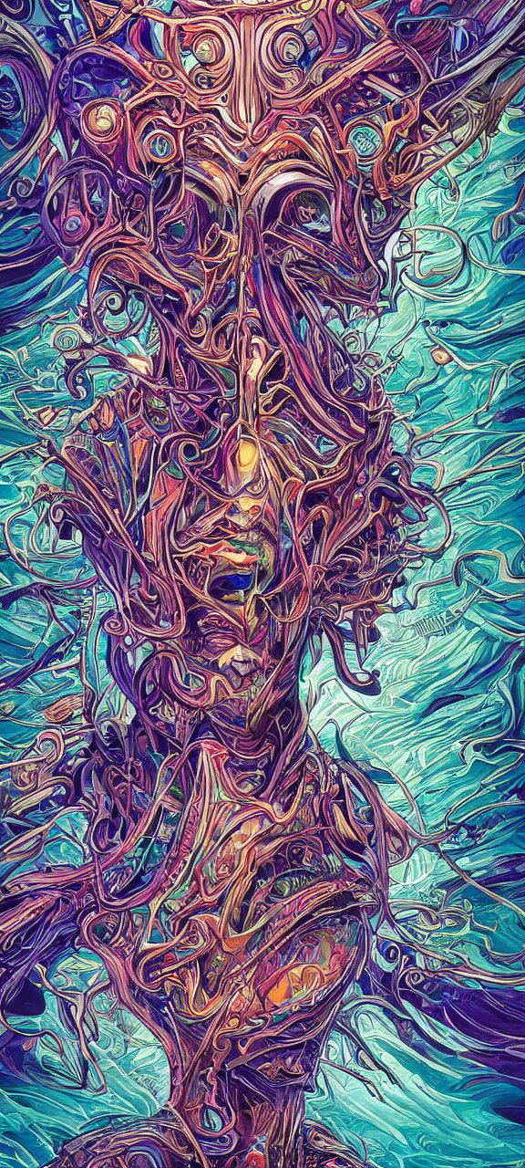 android jones alex grey android jones alex grey mark cooper, artgerm artstation award winning photorealistic detailed hypervivid intense fantasy concept art, hypervivid intense mcbess, the sea by dan mumford 