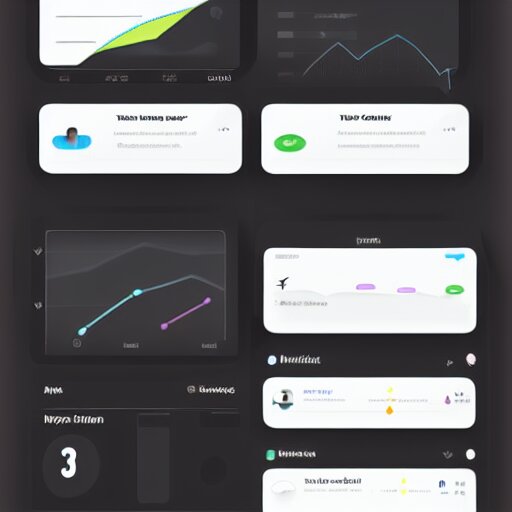 app ui design for a stats mood page 