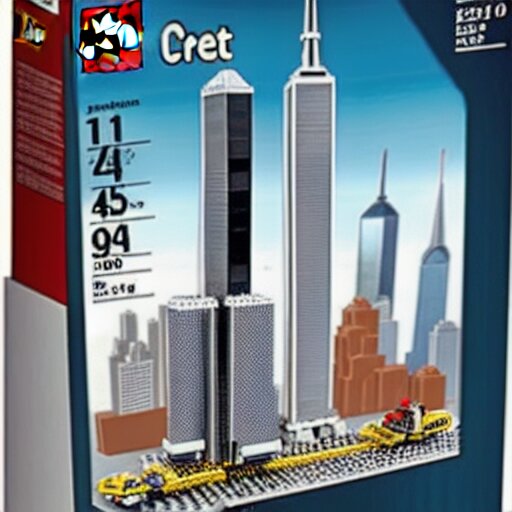 world trade center lego set 