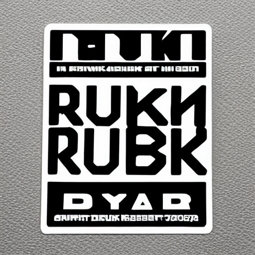 black on white graphic design stickers in style of david rudnick, eric hu, y 2 k, 