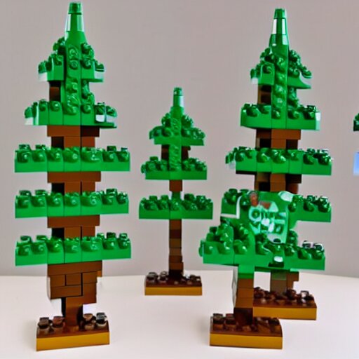 stock lego trees