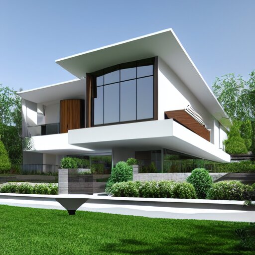 render of a beautiful modern home designed for cozy, curvy, natural aesthetics!!, energy efficiency and maximizing plants and greenery, golden light, high resolution, professional 