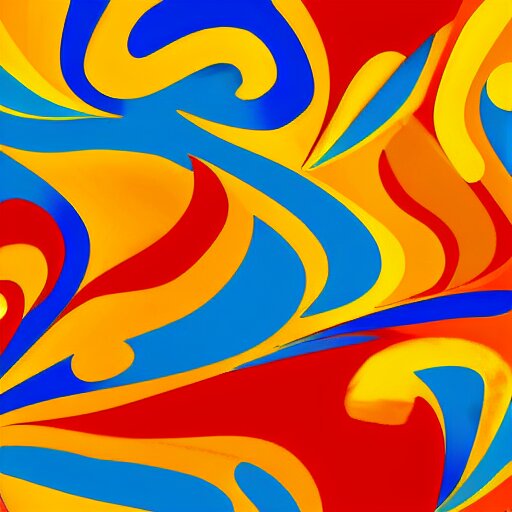 red, yellow, orange, abstract painting, wallpaper pattern 