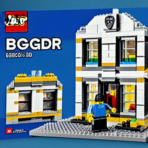 lar - a - mago fbi raid lego set 