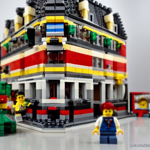 paris made with lego