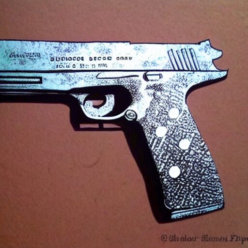 chipotle themed gun drawing