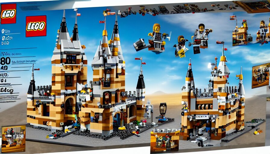 lego castle, 8K