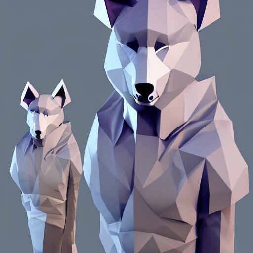 Playstation 1 PS1 low poly graphics portrait of furry anthro anthropomorphic wolf head animal person fursona wearing clothes in a futuristic foggy low-poly city alleway