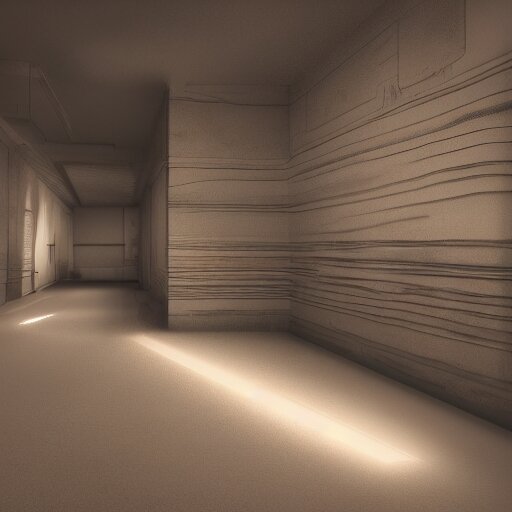 abstract 3 d indoor, atmospheric lighting, octane render 8 k 