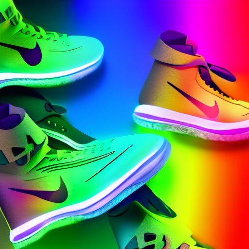 Nike neon colored sneakers hotsell