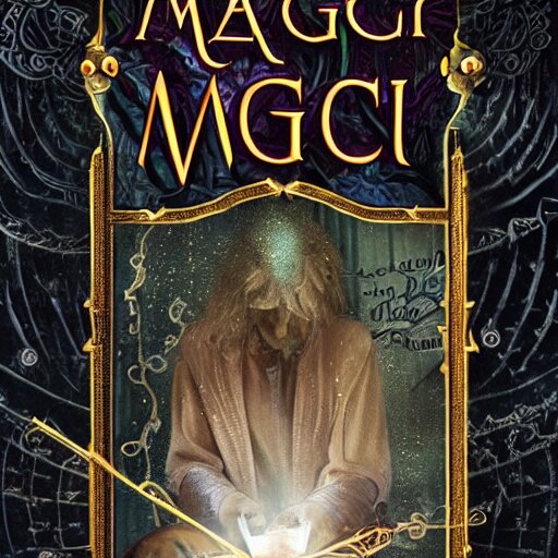 cover of book about magic written by a sorcerer, highly detailed, 4 k 