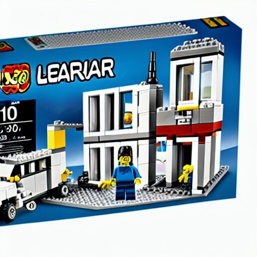 lar - a - mago fbi raid lego set 