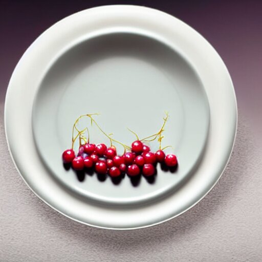 a man eats currants with sugar in a plate in the kitchen, hyper realistic, hyper detailed, cfg _ scale 3 