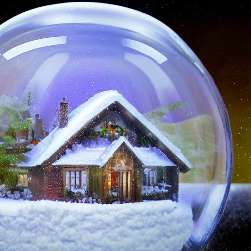 snow globe of broeker veiling, artstation, photorealism 