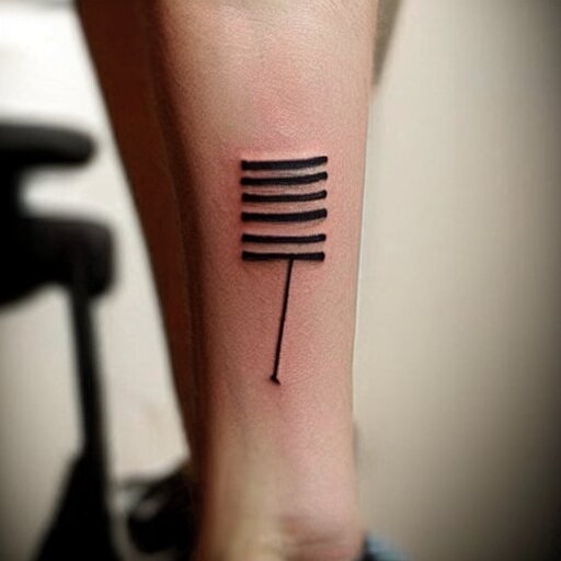 cool minimal tattoo 