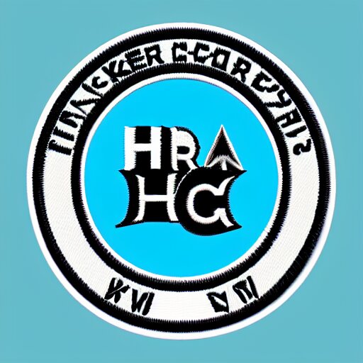 a concept art of a hacker group cloth emblem patch with the brain logo on it, circle shape, cyan color scheme, vector graphics, high quality, illustration, icon, hyperrealism, octane render, commission art 