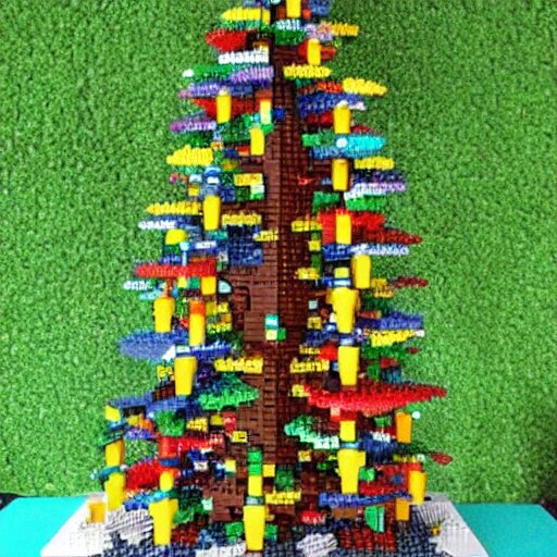 standard lego trees